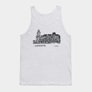 Lafayette Louisiana Tank Top